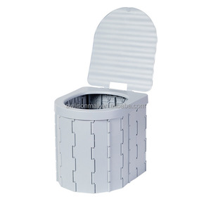 Haute qualité adulte mobile en plein air vente chaude <span class=keywords><strong>Camping</strong></span> Portable voyage voiture toilette en plastique pliant <span class=keywords><strong>Camping</strong></span> toilette - Product Image 6
