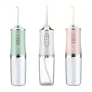 4 In 1 Wasser flosser für Zähne Schnur lose Wasser flosser Mund dusche mit DIY-Modus 4 Jet Tips Zahnseide tragbar und rec