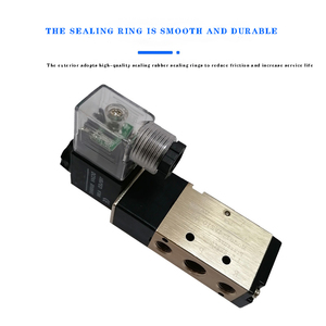 Válvula Solenoide Neumática de Control Direccional Doble de 5/<span class=keywords><strong>2</strong></span> Vías y 5 Puertos, 4V220-06, 12V 24V CC 110V 220V CA - Product Image 6