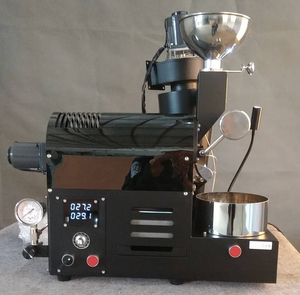 Torréfacteur à café SANTOKER 200g à double paroi en acier au carbone, type bouton, à gaz/électrique - Product Image 4
