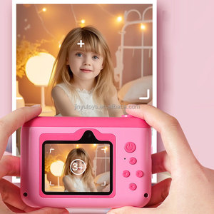 Offre Spéciale enfants caméra cadeaux d'anniversaire pour garçons filles dessins animés Kis caméra vidéo numérique Photo autocollants appareil photo numérique - Product Image 1