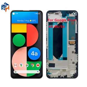 Repuesto De Celular Pantalla For Google Pixel 4A 4G 5G Lcd Display Screen With Frame For Google Pixel 4A Lcd Display