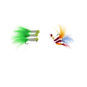 Kit de señuelos de 57 piezas con cebos blandos, señuelos giratorios y jigs para la pesca de lubina en agua dulce - Product Image 4