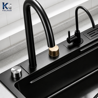 Robinet extractible multifonctionnel pour évier de cuisine, livraison rapide, anti-rayures