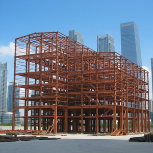 Constructions préfabriquées légères et rentables en acier Entrepôt commercial/Bâtiments métalliques en acier Construction de hangars - Product Image 5