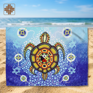 ผ้าเช็ดตัวชายหาดสำหรับโยคะกลางแจ้งแบบยั่งยืนผลิตจากไต้หวัน - Product Image 1