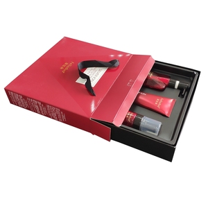 Cajas de Papel para Maquillaje Personalizadas, Caja de Regalo con Bandeja Protectora de Plástico Transparente PET, Inserto de Bandeja de Plástico PS Flocado para Perfumes y Cosméticos - Product Image 3