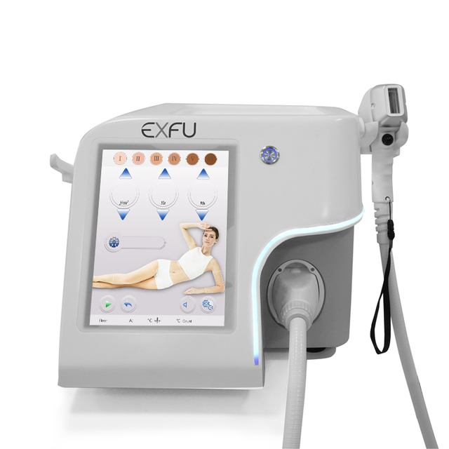 Salon Beauty Equipment Portable High Power 1200w 1800w Diode Laser Super Fast Laser Hair Removal with 3 Waves 755/808/1064nm