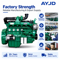 Moteur diesel 6 cylindres en ligne Enduring CM6D 350KW 11,8L Euro 6 refroidi par eau 4 temps pour les opérations d'usines de transformation industrielle