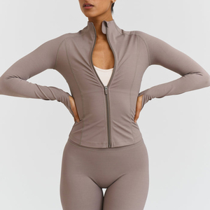 Betteracitve <span class=keywords><strong>Veste</strong></span> skinny zippée Gym Slim Fit Workout Training Athletic Slim Fit Workout Jacket - Product Image 1