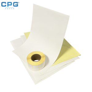 Premium Self Adhesive Paper <b>Sticker</b> Label Paper High Gloss Finish For Cosmetic Product Branding - Product Image 1