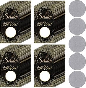 Tarjetas de agradecimiento personalizadas con rascador, tarjetas de <span class=keywords><strong>regalo</strong></span> tipo cupón con rascador y tarjetas de premio con pegatina rascable - Product Image 1