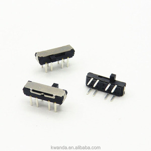 Công tắc trượt thu nhỏ 13.0*3.5mm với lỗ gắn spdt 2p3t 4 + 4 pin trên công tắc tắt - Product Image 3