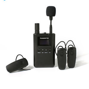Wireless Museum Tour Factory Training Church Guide System Auriculares Bluetooth Intercom 1 Transmisores + 20 Receptores - Product Image 1