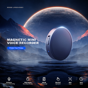 Máy ghi âm kỹ thuật số Mini nhẹ 128GB máy ghi âm loại màu xám với định dạng WAV kích thước thuận tiện khi đang di chuyển - Product Image 5