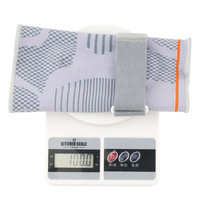 Protège-coude en silicone tricoté en nylon respirant de conception professionnelle 3D haute élasticité soulagement de la pression Spandex Protection genouillères