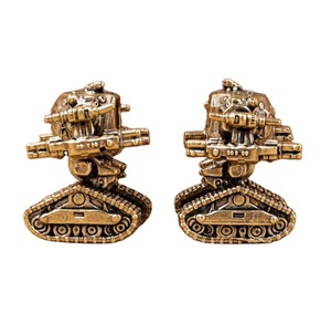Statue artisanale en laiton, ornements de <span class=keywords><strong>magicien</strong></span>, jouets anciens créatifs - Product Image 6
