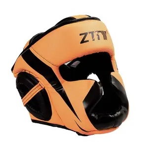 热销产品OEM优质PU拳击头盔头盔保护器