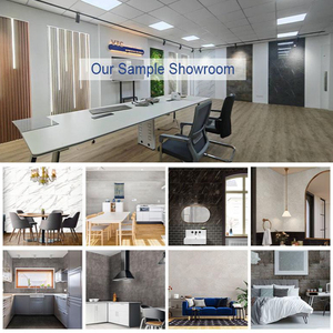 Chất lượng cao SPC Nhấp vào wallboard với tự dính, chống trầy xước và chống ẩm, dễ dàng tự làm cài đặt cho phòng tắm/văn phòng - Product Image 3