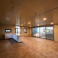 Maison préfabriquée de haute qualité, conteneur habitable extensible, villa préfabriquée 2, 3 ou 4 chambres, maison pliable, maison portable