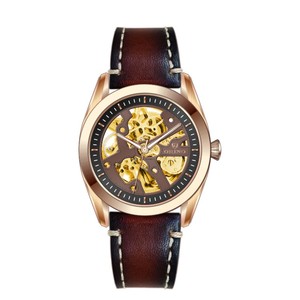 Homme <span class=keywords><strong>Montre</strong></span> Mécanique De Luxe Étanche Automatique à <span class=keywords><strong>Remontage</strong></span> automatique Cadran Squelette <span class=keywords><strong>Montre</strong></span>-Bracelet - Product Image 3