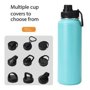 <span class=keywords><strong>Borraccia</strong></span> <span class=keywords><strong>Termica</strong></span> in Acciaio Inox da 32oz con Logo Personalizzato, Antigoccia, Senza BPA, con Cannuccia e Manico - Product Image 3