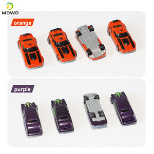 Modèle de voiture de sport miniature en alliage de style <span class=keywords><strong>ancien</strong></span>, voiture miniature en alliage moulé sous pression pour micro-paysage et diorama de table de sable - Product Image 4