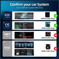 Autoradio 8,8 pouces pour BMW X5 E70 X6 E71 E72, mise à niveau de l'écran avec CarPlay Android Auto 2008-2013, système CCC/CIC