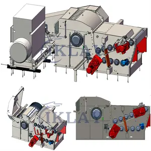 고효율 고정식 목재 치퍼 우드 크러셔