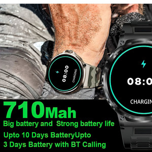 Maxtop Big Screen Health Tracker Rugged Fashion Men Fitness Sport Wristband Waterproof Android Fashion Reloj Smart Watch Fashion - Product Image 2