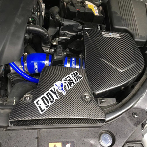 ชุดกรองอากาศเย็น Eddystar คาร์บอนน้ำหนักเบา พร้อมแผ่นกันความร้อน สำหรับรถยนต์ Mazda CX-5 <span class=keywords><strong>KE</strong></span> KF ปี 2013-2019 เครื่องยนต์ 2.0/2.5 Skyactiv-G ชุดอัพเกรดสำหรับการแข่งขัน - Product Image 2