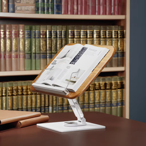 Support de lecture en bois réglable en hauteur pour enfants et adultes, <span class=keywords><strong>correcteur</strong></span> de posture, support de <span class=keywords><strong>livre</strong></span>, support de tablette de bureau pour la maison et le bureau YD-10 - Product Image 1