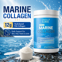 Collagène marin Shecome personnalisé pour la peau, les ongles et les cheveux. Complément alimentaire en poudre de collagène marin hydrolysé pour adultes.