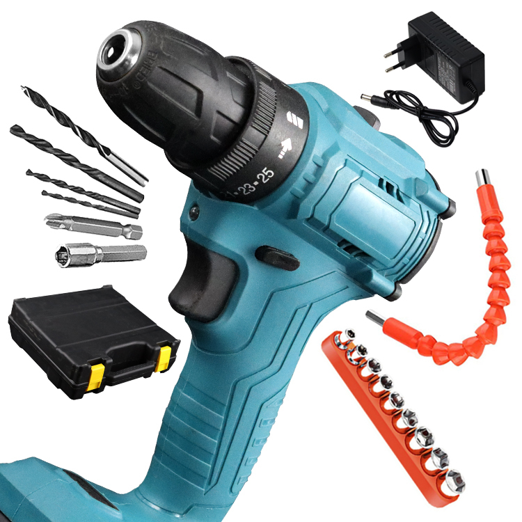 Wholesale Customized Brand Mini Technic Power Force 25V DC Power Works Cordless Drill Tools for Glass Tiles · image 3