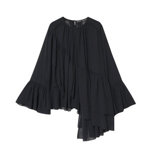 PB&ZA Blusas <span class=keywords><strong>de</strong></span> Gasa para Mujer, Otoño 2025, Nueva Moda, Estilo Casual, Vintage, Manga Larga, Camisas Femeninas, Blusas Chic - Product Image 6