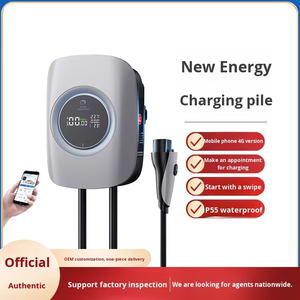 Pengisi Daya EV Portabel Pintar 7KW Tipe <span class=keywords><strong>2</strong></span>/GB/T 32A dengan Kontrol Aplikasi, Kartu RFID & Stasiun Pengisian Daya Rumah untuk Mobil Listrik - Product Image 2