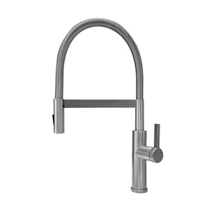 Kitchen Faucet 304 Stainless Steel Spring Single Handle Magnetic Docking Deck Mounted Modern Ceramic Valve Core - Product Image 3