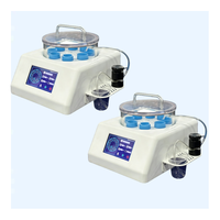 Machine d'encastrement sous vide de 40 mm de diamètre, 8 échantillons, avec pompe à vide intégrée à faible bruit, adaptée à l'encastrement à froid sous vide de la résine époxy