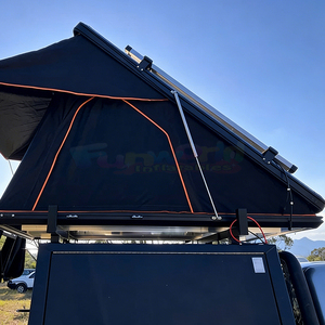 Carpa de techo plegable impermeable de aleación de aluminio con cubierta rígida y tela Oxford para acampar al aire libre - Product Image 3