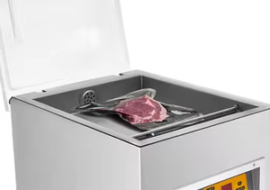 Machine d'emballage sous vide alimentaire commerciale de bureau à chambre unique DZ-260C, scelleuse de sacs sous vide - Product Image 4