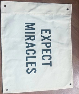 Trống Vải Bông Vải treo tường trang trí biểu ngữ tùy chỉnh in ấn vải Cờ biểu ngữ với grommets - Product Image 1