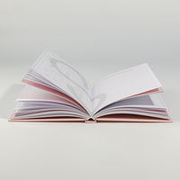 Carnets de gratitude personnalisés, bon marché, de haute qualité, avec couverture en papier A5, reliure cousue, impression numérique, avec ruban