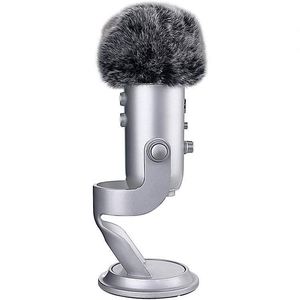 Manchon anti-vent professionnel en fourrure pour microphone, housse personnalisée pour micro Yeti Blue, idéal pour l'enregistrement - Product Image 6