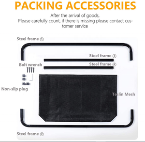 <strong>Outdoor</strong> Movable Breathable Sleeping Cooling Raised <strong>Dog</strong> Cot Pet <strong>Bed</strong> <strong>Dog</strong> Cat Hammocks Elevated <strong>Dog</strong> <strong>Bed</strong> - Product Image 3