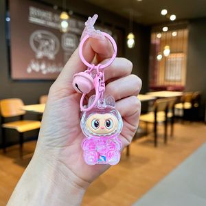Chất lỏng Keychain phim hoạt hình đáng yêu búp bê QuickSand Móc Chìa Khóa 3D Búp Bê Móc khóa bán buôn túi trang trí móc chìa khóa quà tặng khuyến mãi - Product Image 3
