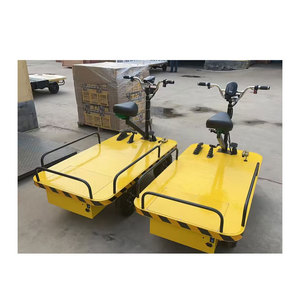 1Ton Four-wheel <b>Flat</b> Car Shop Car <b>Trolley</b> Warehouse Flatbed <b>Trolley</b> <b>Flat</b> Car - Product Image 3