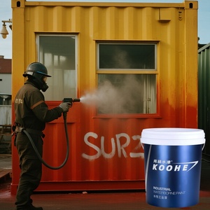 Nước dựa trên lớp phủ kim loại bền Acrylic sơn cho prefab nhà phổ cấu trúc ngoài trời - Product Image 1