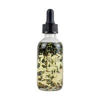 Huile Multi-Usages Bio Naturelle Marque Blanche Visage, Corps et Cheveux Mélange Huile de Massage Aux Fleurs