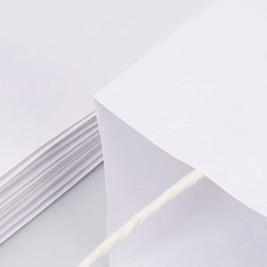 Bolsas de Papel Kraft Reciclables Ecológicas con Logotipo Personalizado y Asa para Ropa, Regalos y Empaquetado Comercial - Product Image 2