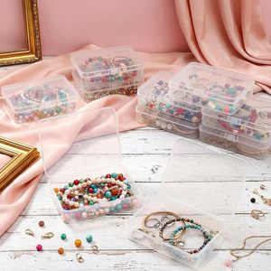 Portable Mini Clear PP Plastic <b>Storage</b> <b>Box</b> Multi-Purpose Transparent <b>Small</b> Gift Case for Household Products Portable Packing - Product Image 4